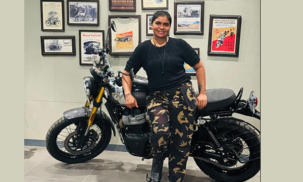 Uma's dream journey from Kanyakumari to Kashmir in Bullet